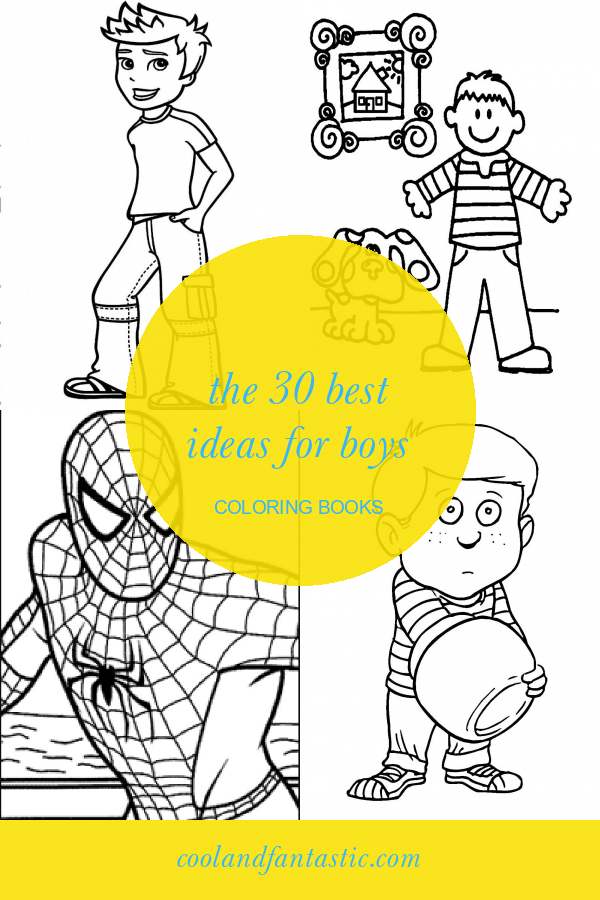 The 30 Best Ideas for Boys Coloring Books - Home, Family, Style and Art